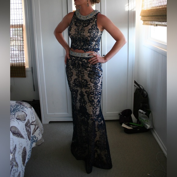 zoey grey Dresses & Skirts - Two piece formal dress / prom dress